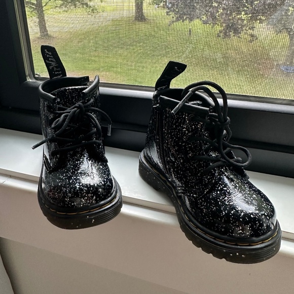 Dr. Martens Other - Doc Martens toddler 1460 GLITTER LACE UP BOOTS